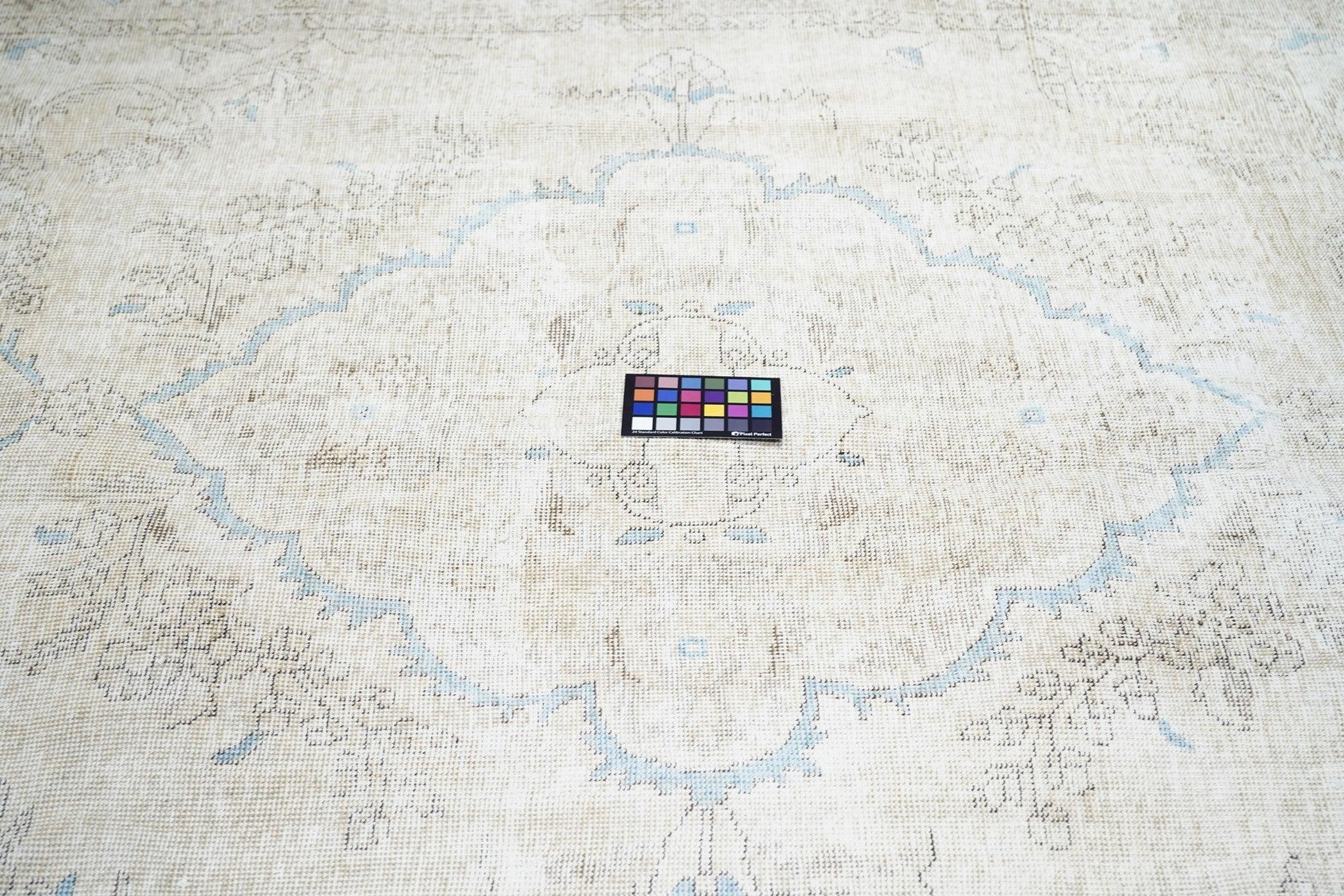 Lana Tappeto Vintage Tabriz 6'6'' x 9'1'' in vendita