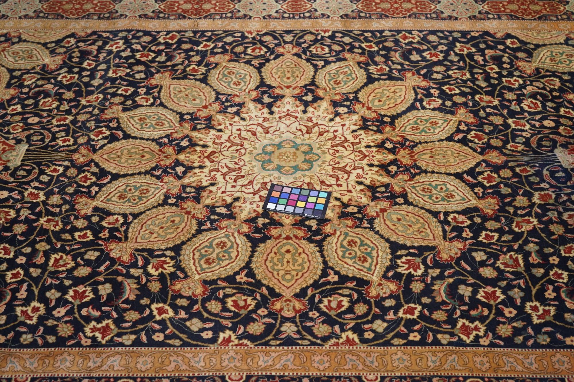 Tappeto Tabriz persiano d'epoca 6'7'' x 10'1'' in vendita 3