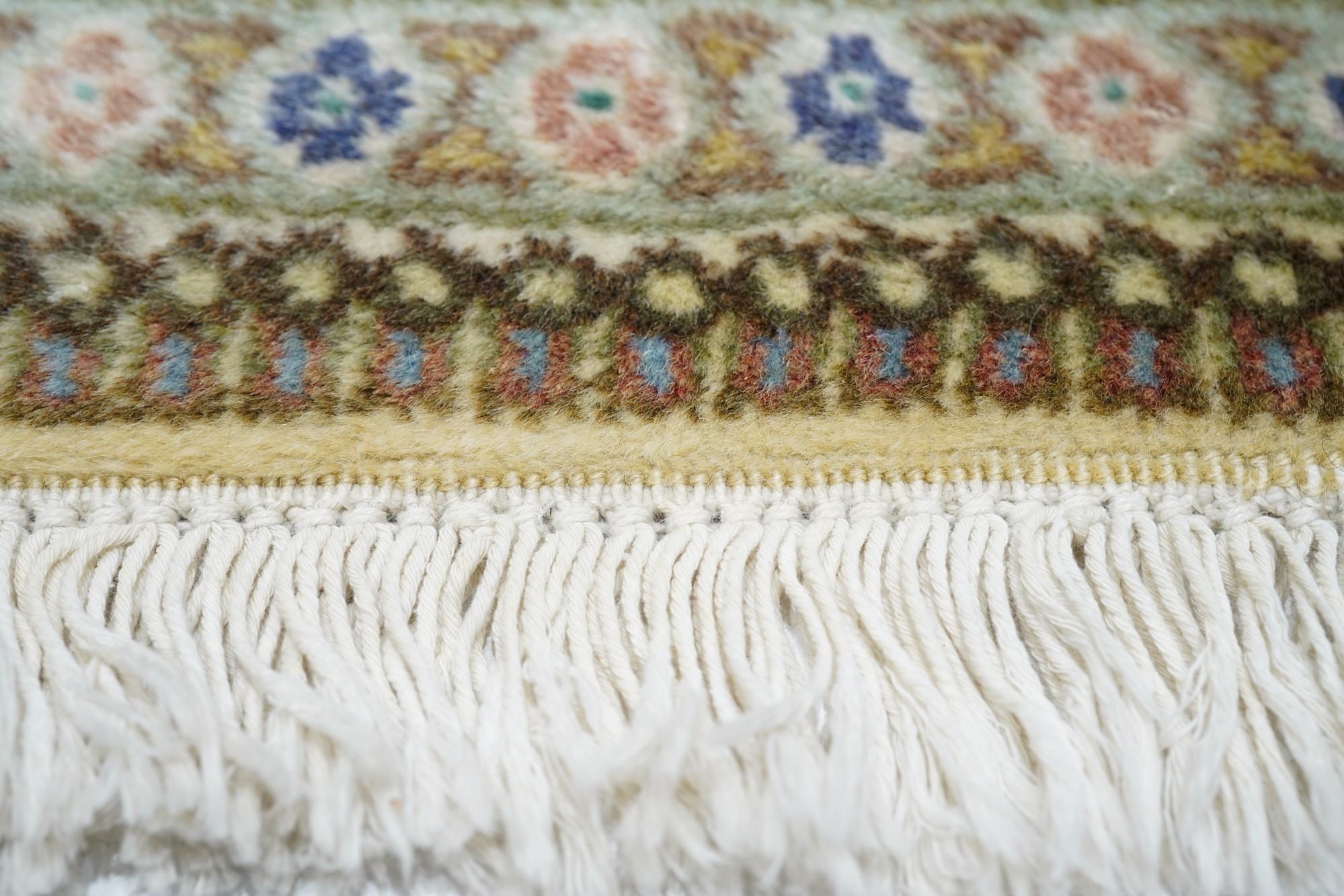 Wool Vintage Tabriz Rug For Sale