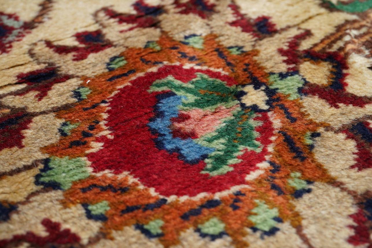 Lana Tappeto Vintage Tabriz 7'11'' x 11'5'' in vendita