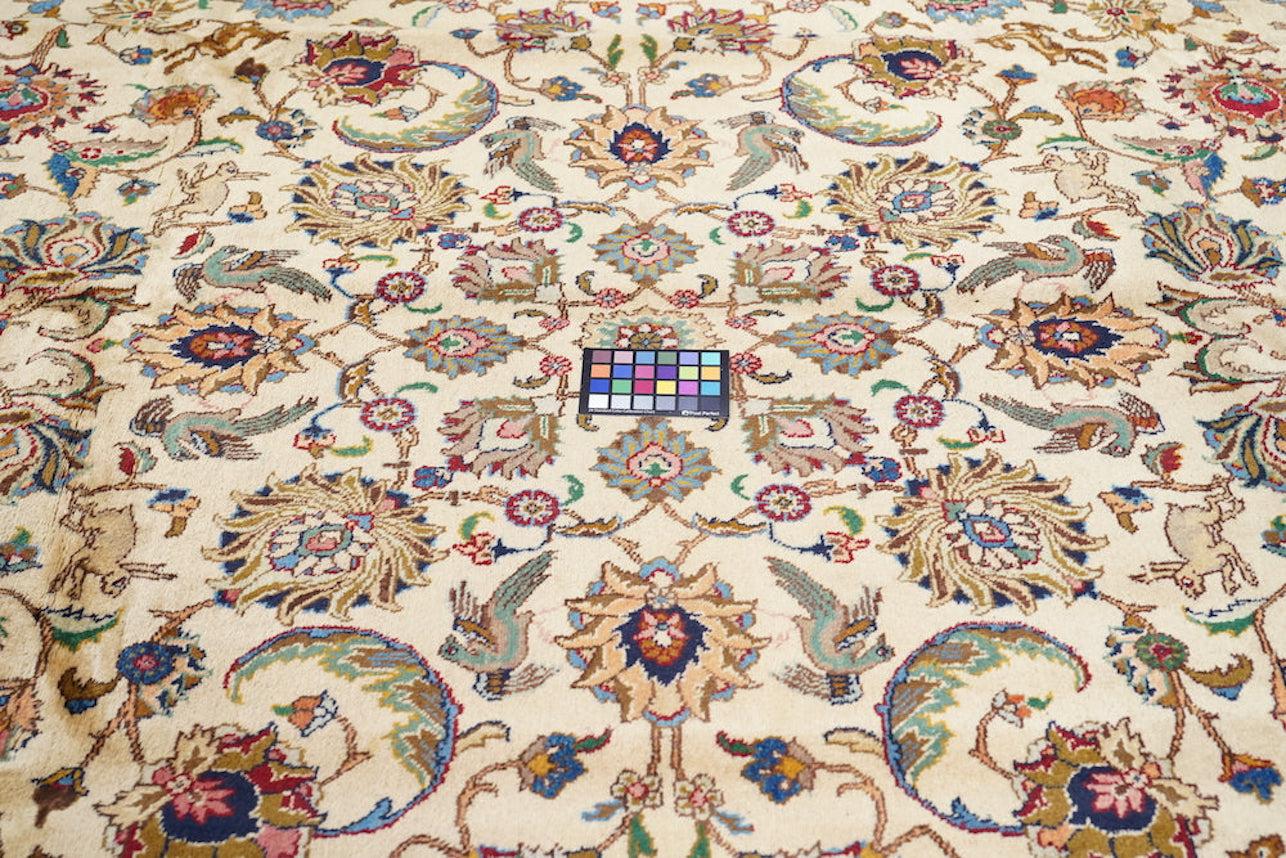 Tappeto Vintage Tabriz 7'11'' x 11'5'' in vendita 2