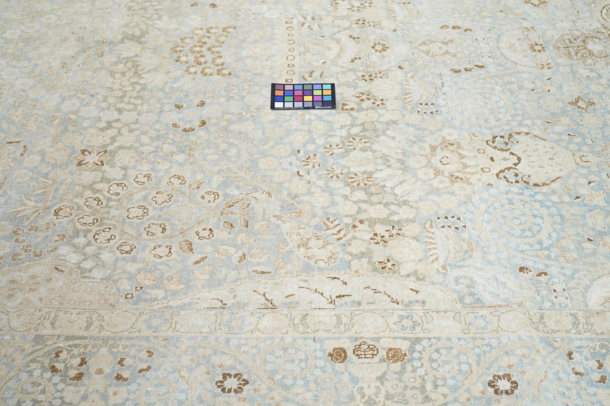Persischer Täbris-Teppich im Vintage-Stil 7'7'' x 11'0