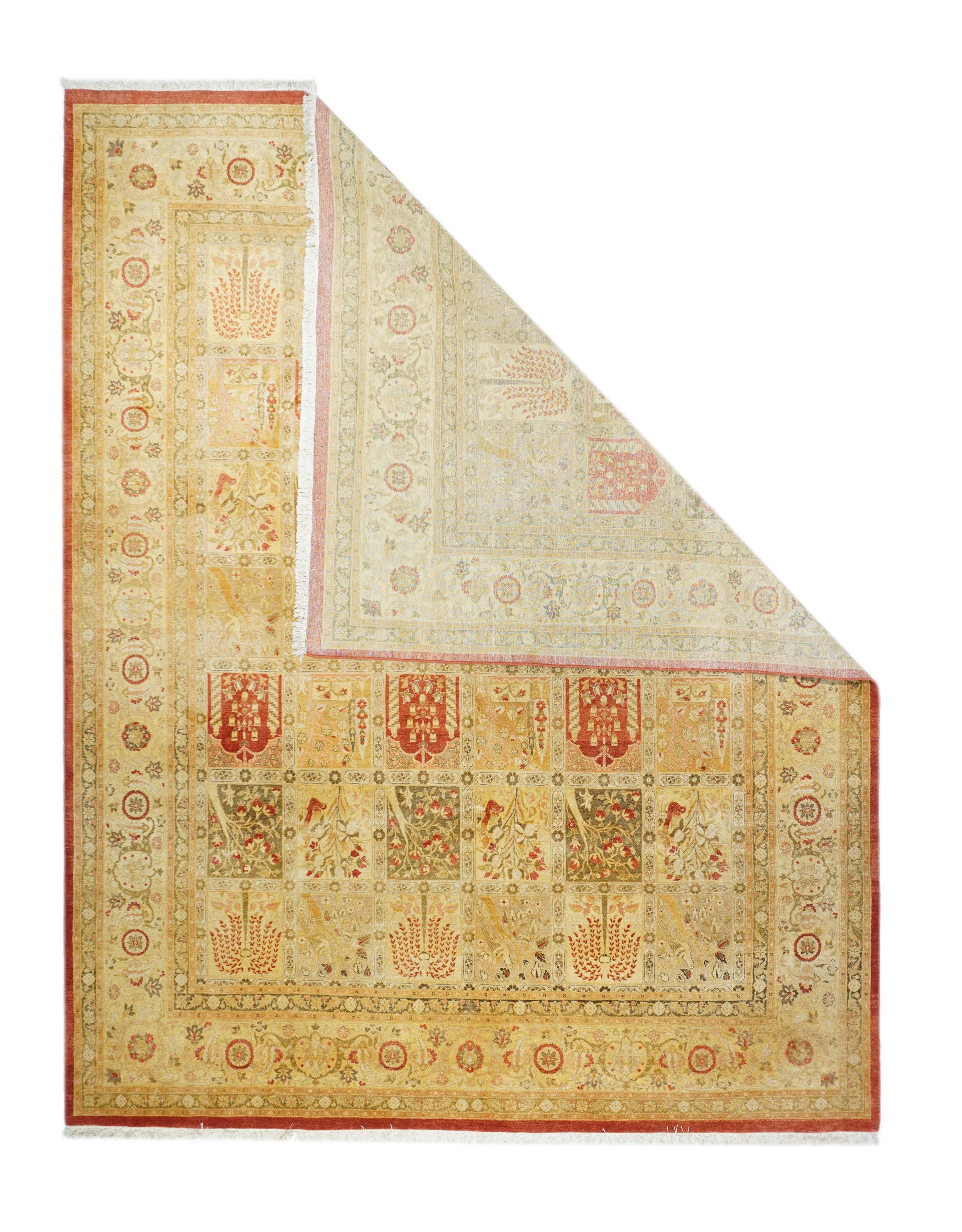 Vintage Tabriz Teppich 8'2'' x 10'3''.