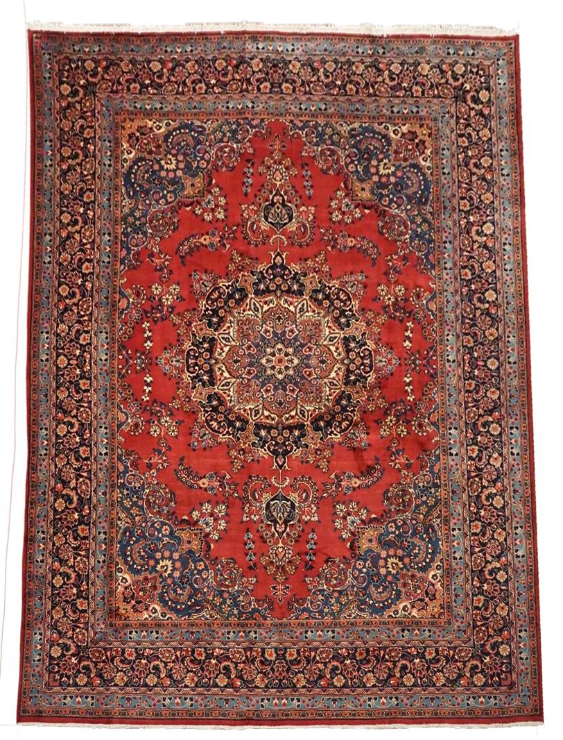 Vintage Persian Tabriz Rug