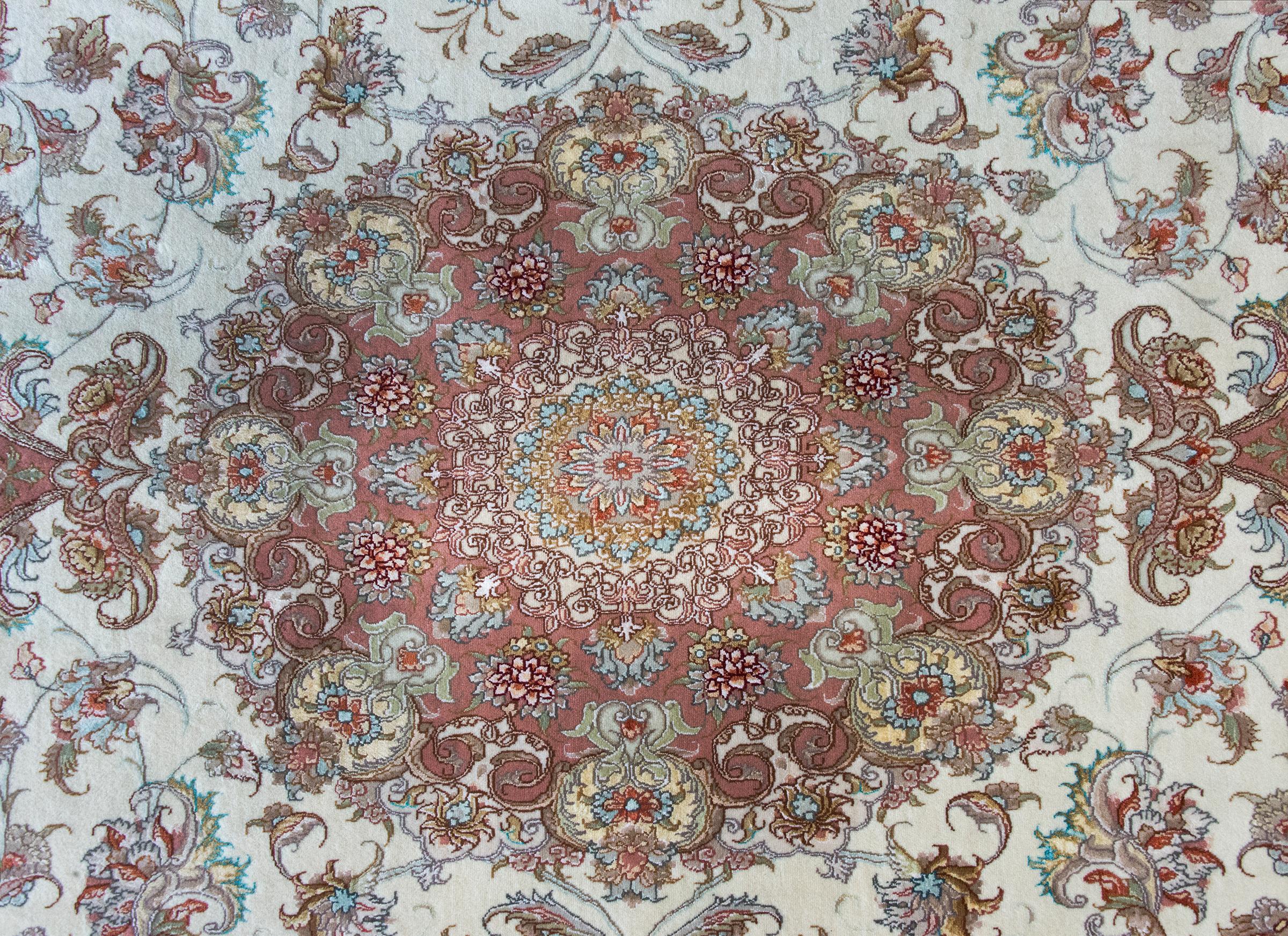 Tappeto Tabriz vintage in vendita 4