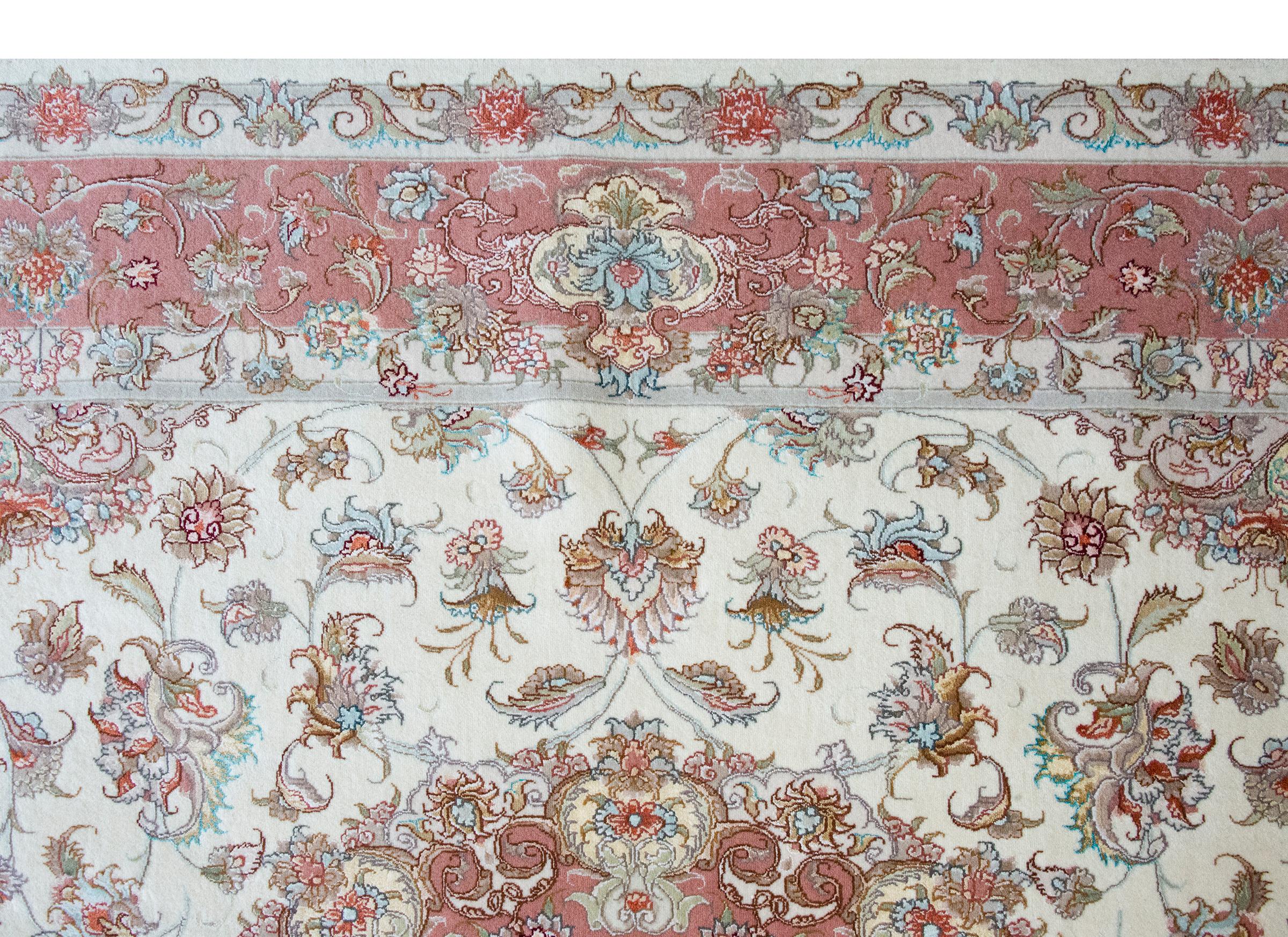 Tappeto Tabriz vintage in vendita 5