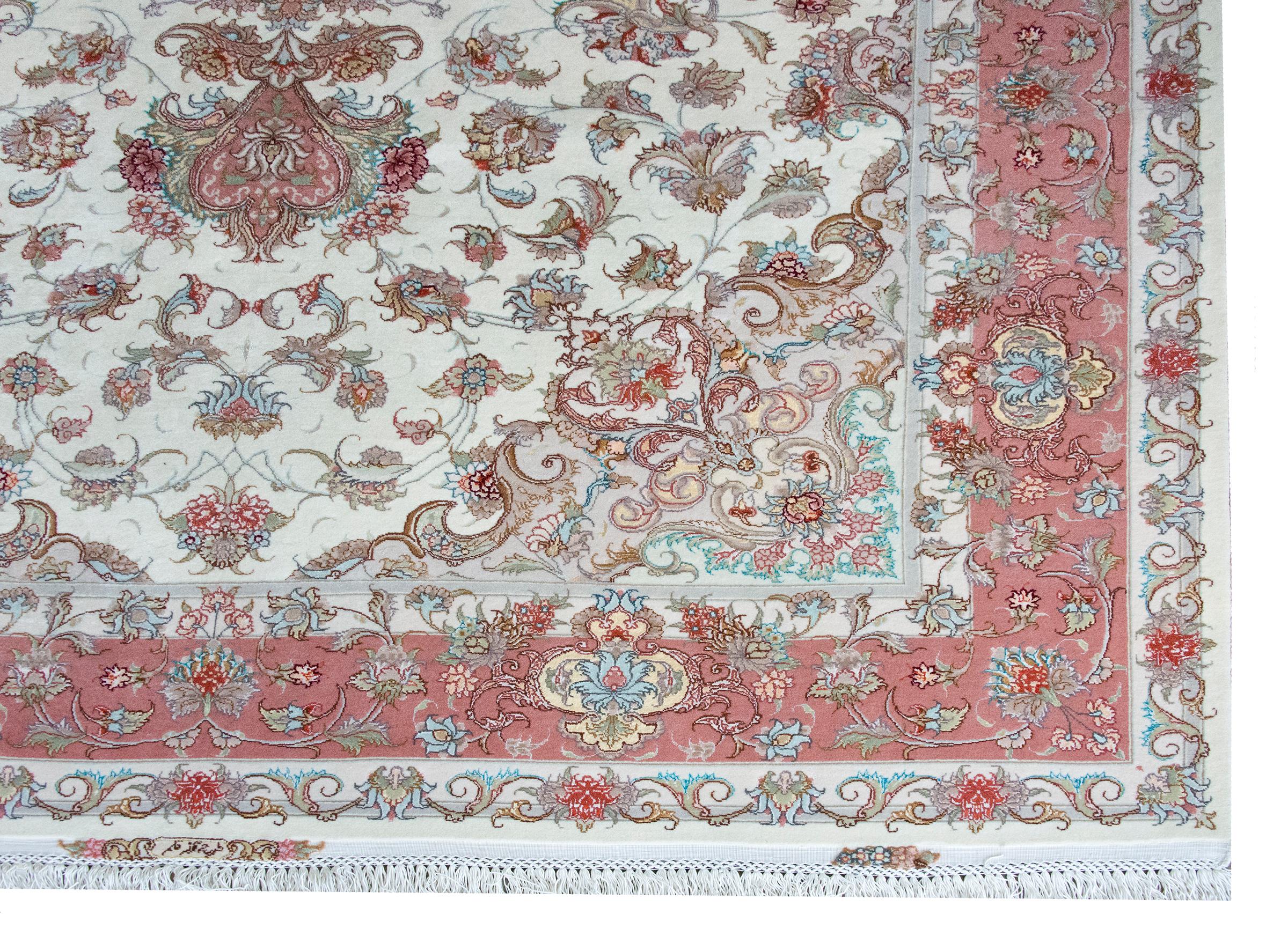 Tappeto Tabriz vintage in vendita 6