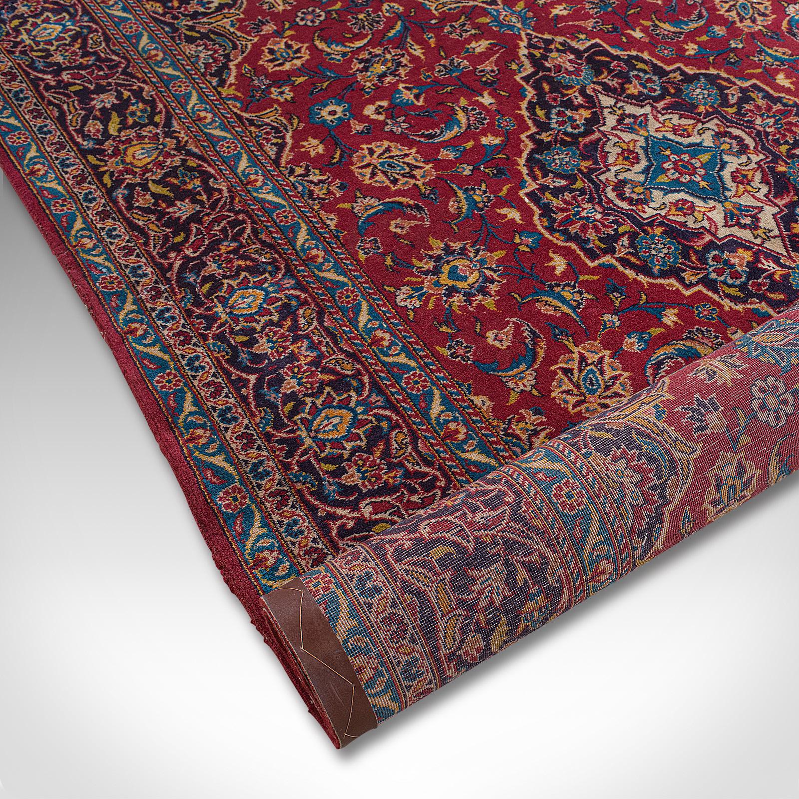Vintage Tabriz Rug, North West Persian, Woven, Wool, Carpet, Hall, Lounge, Dozar For Sale 8