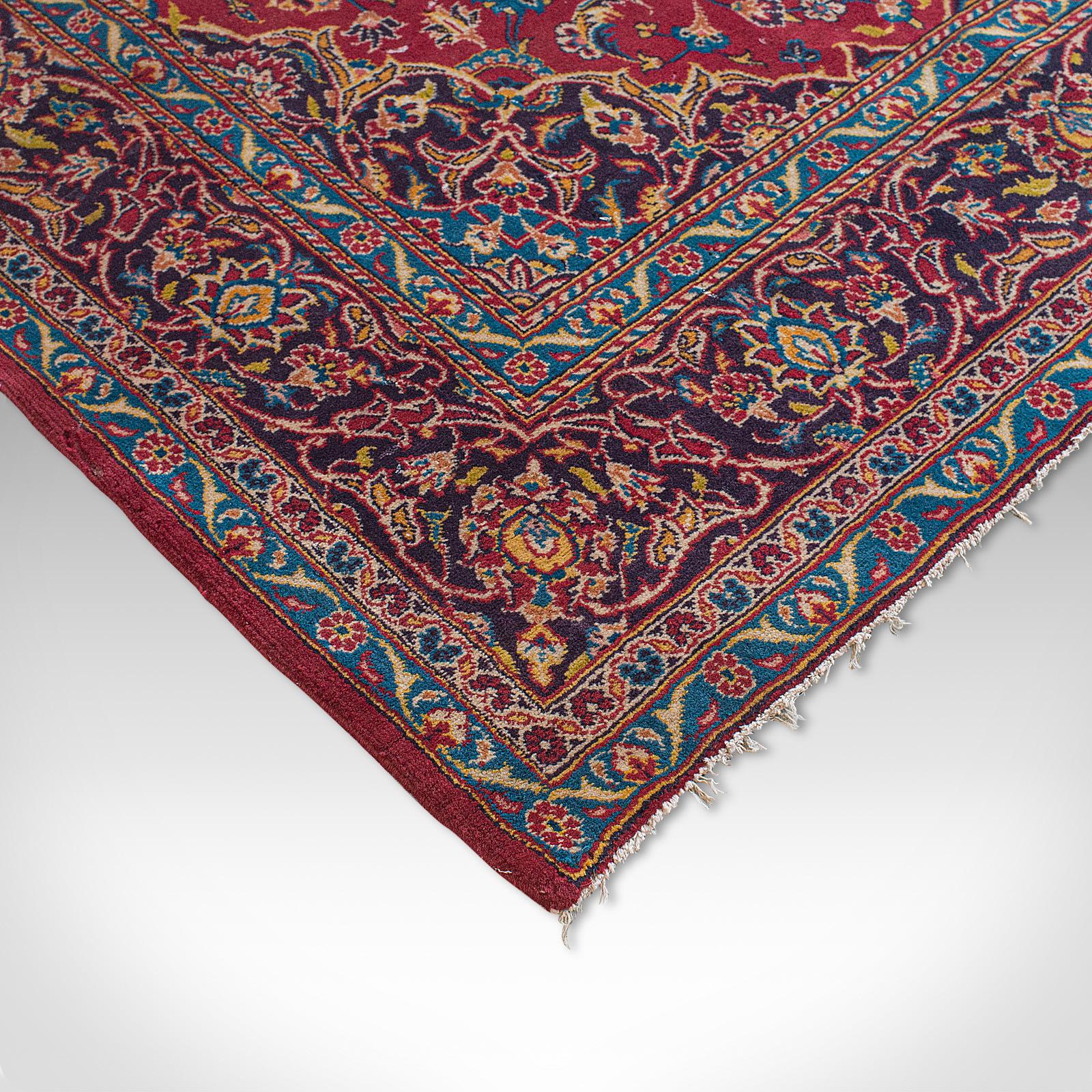 Tapis vintage de Tabriz, Perse du Nord-Ouest, Tissé, Laine, Tapis, Hall, Lounge, Dozar en vente 4