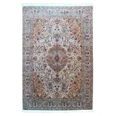Vintage Tabriz Rug Persian Tabriz Rug Fine 50 Raj Collector Tabriz