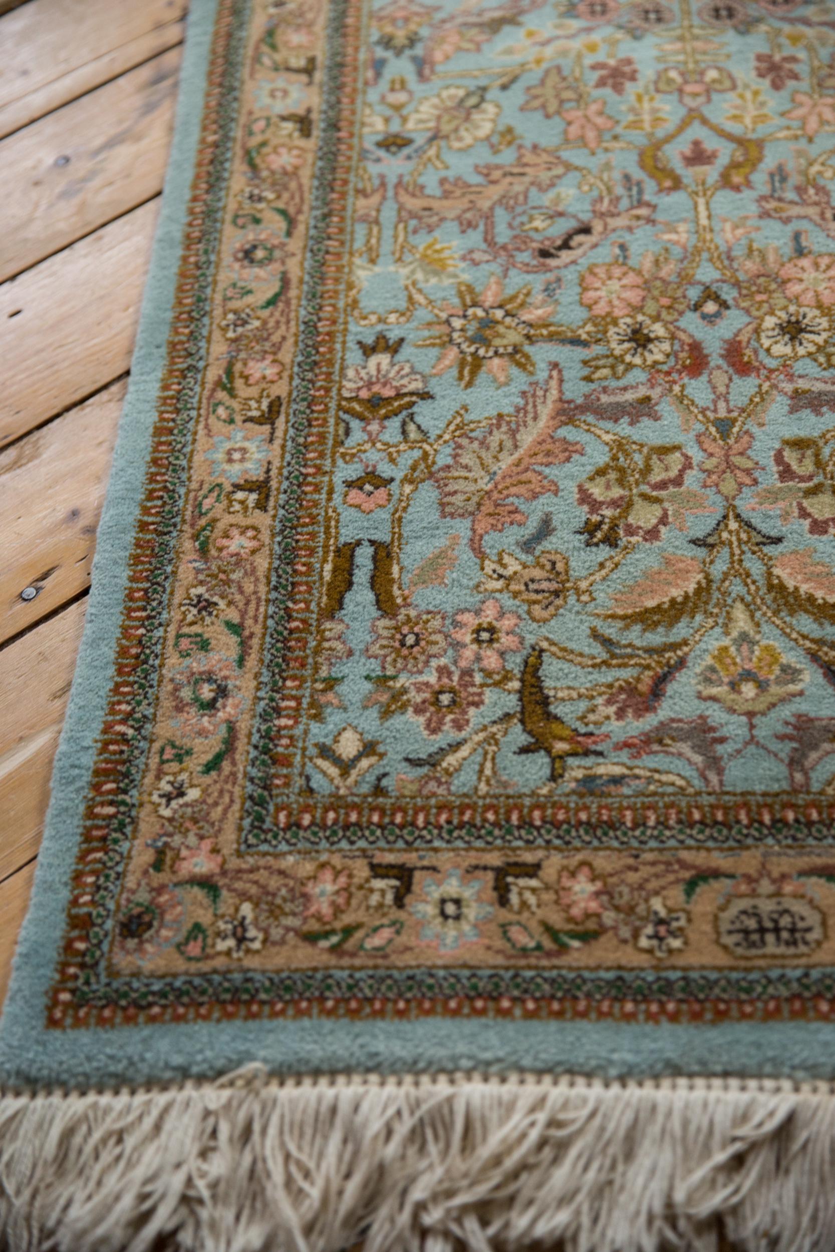 Vintage Tabriz Teppich Läufer (Wolle) im Angebot