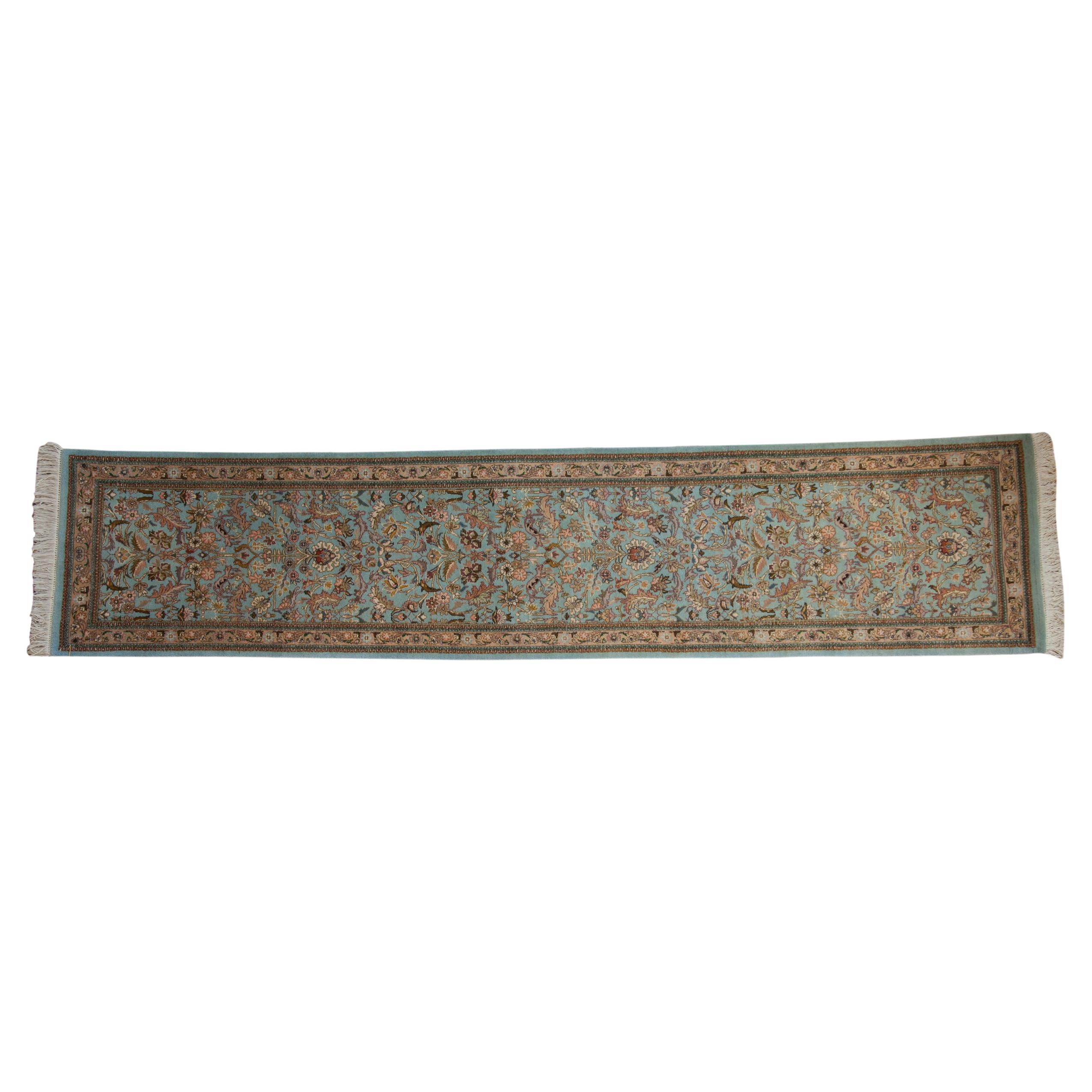 Vintage Tabriz Teppich Läufer im Angebot