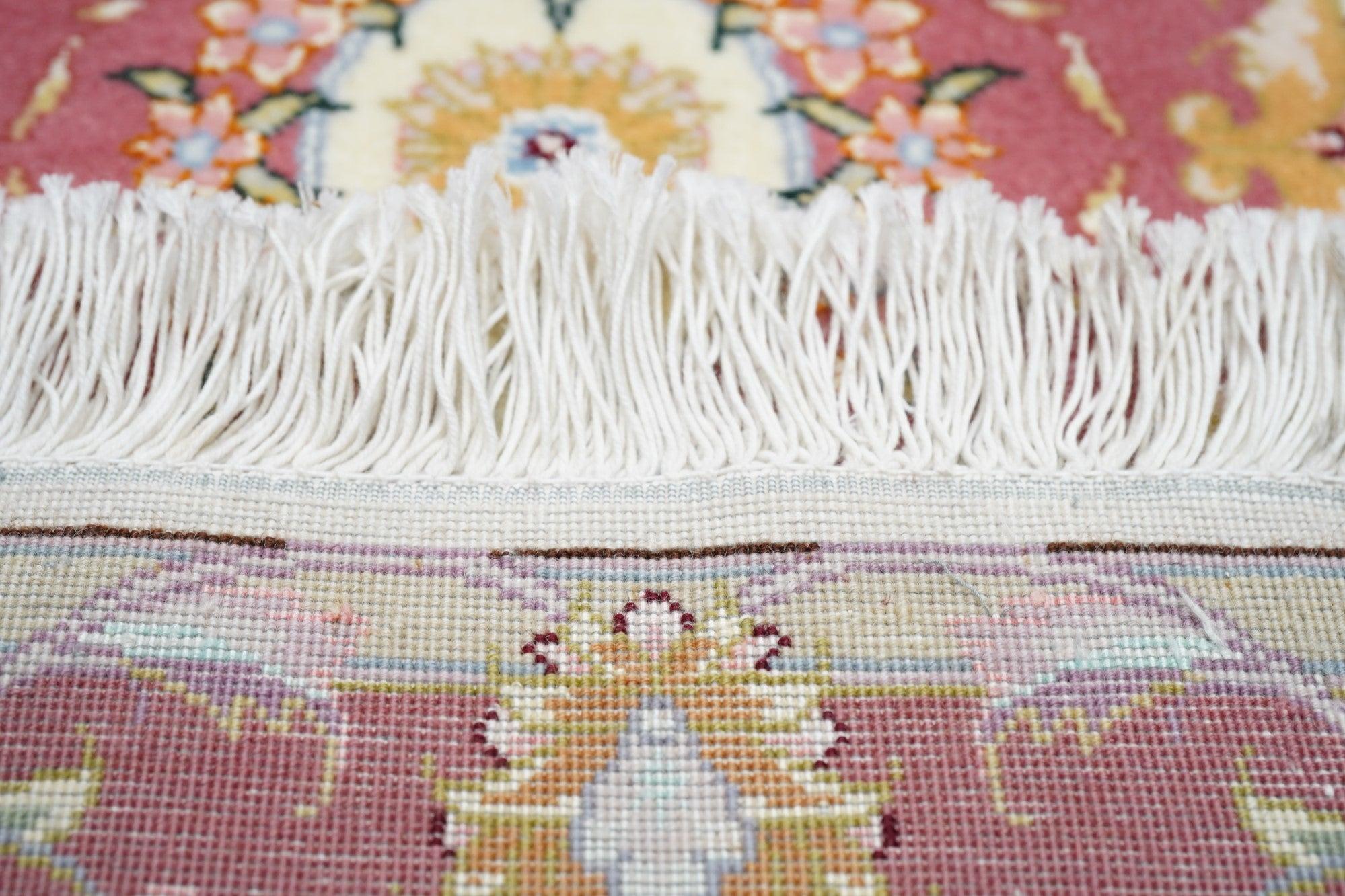 Runner Vintage Tabriz 2'5'' x 10'1'' in vendita 4