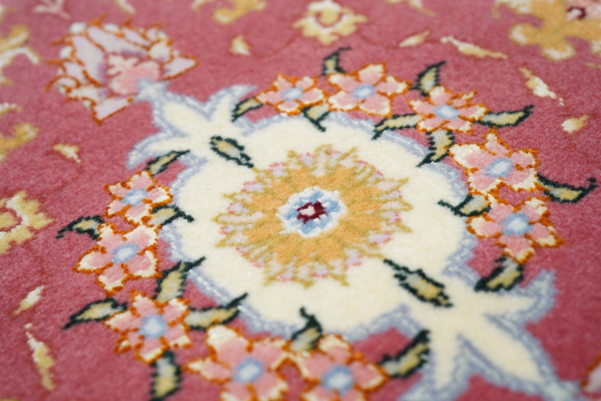 Runner Vintage Tabriz 2'5'' x 10'1'' in vendita 2