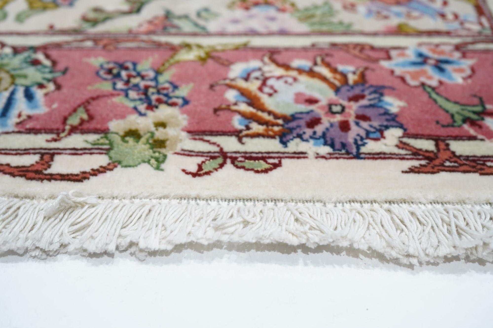 Wool Vintage Tabriz Runner For Sale