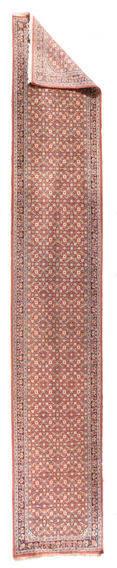 Extremely Fine Persian Tabriz Mahi Design Woven by the Artist Master Weaver