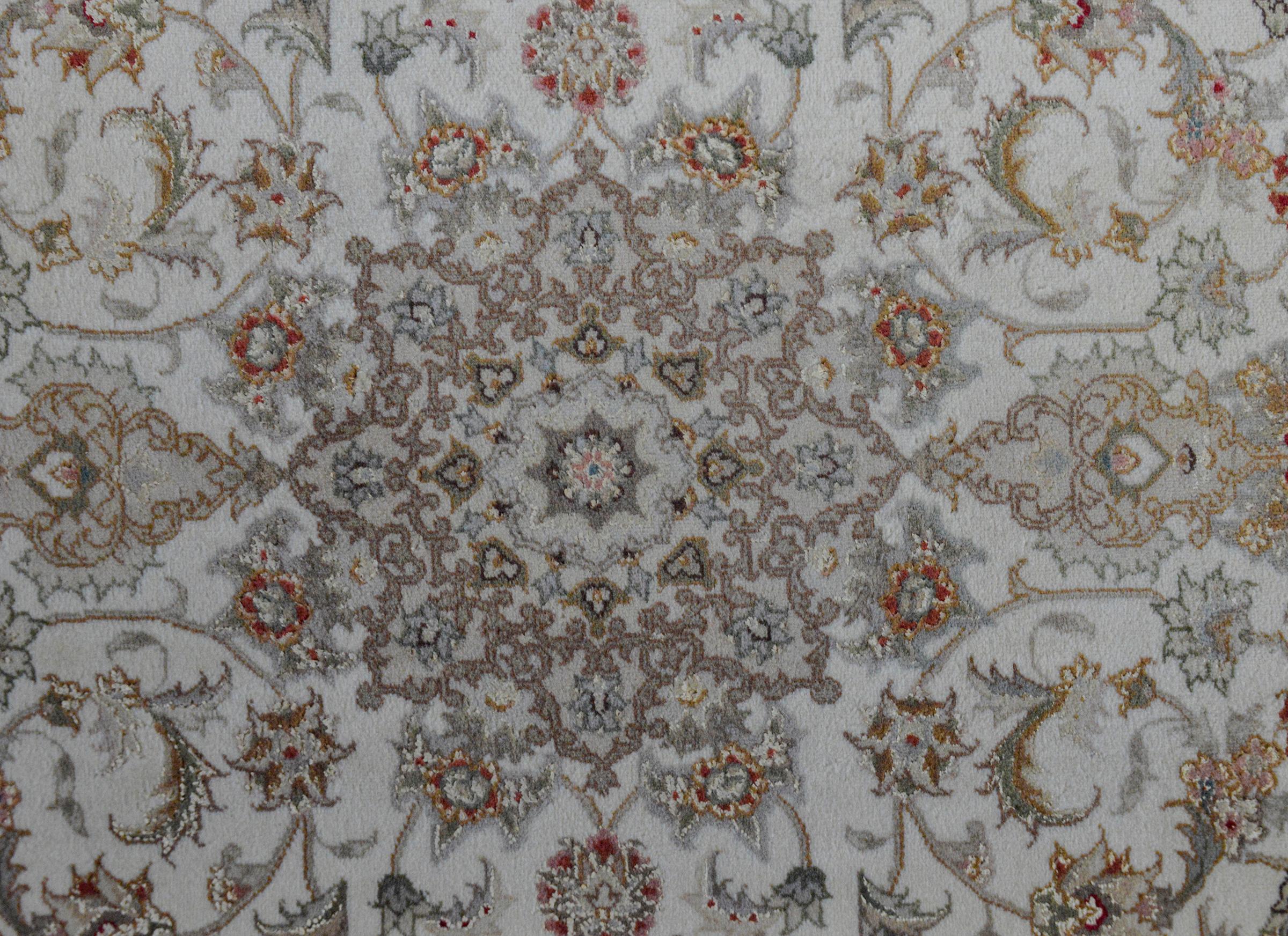 Hand-Knotted Vintage Tabriz-Style Runner For Sale