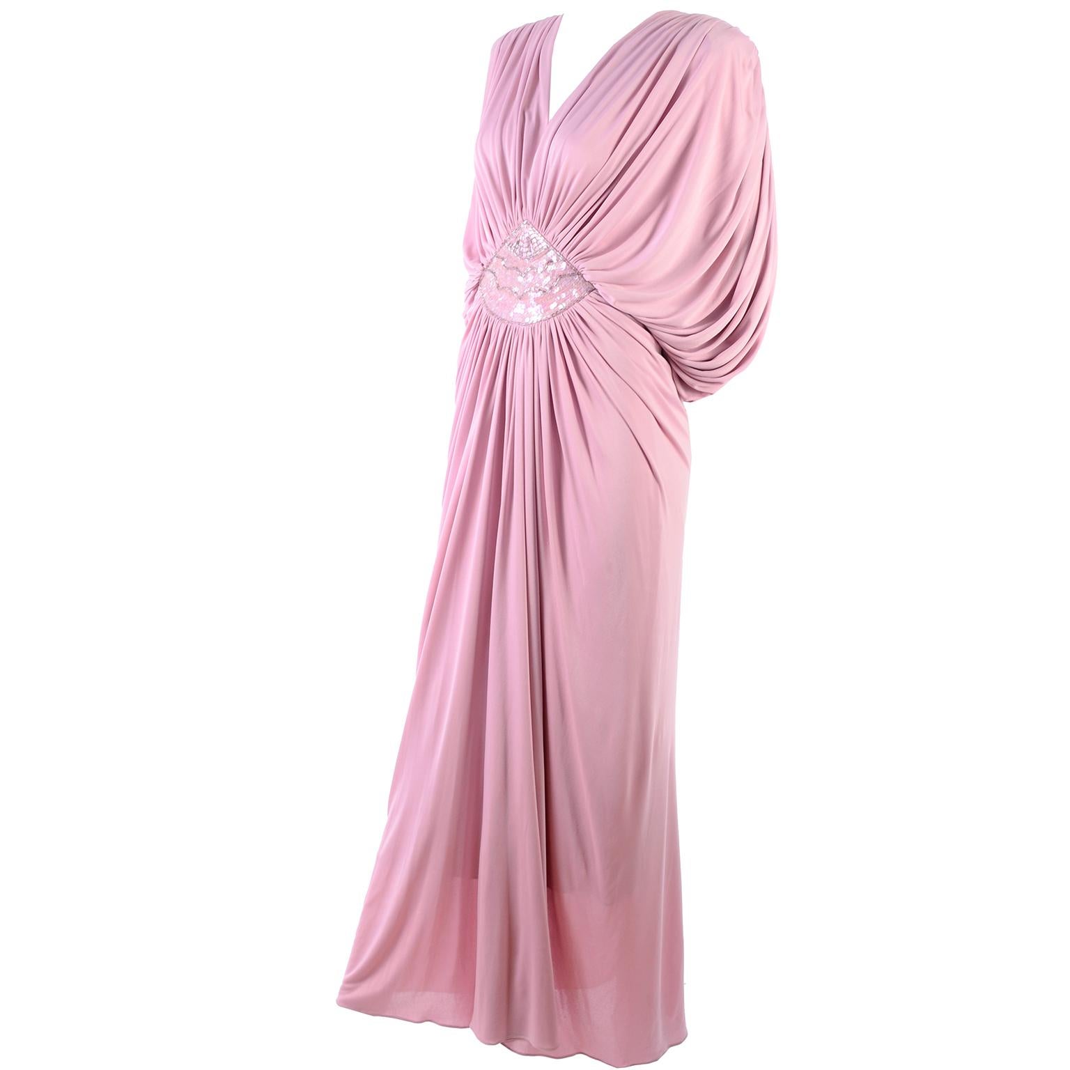 tadashi pink dress