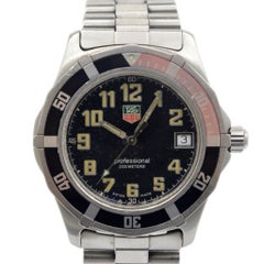 Vintage Tag Heuer 2000 Series Professional WM1112 36MM Coke Men’s Watch