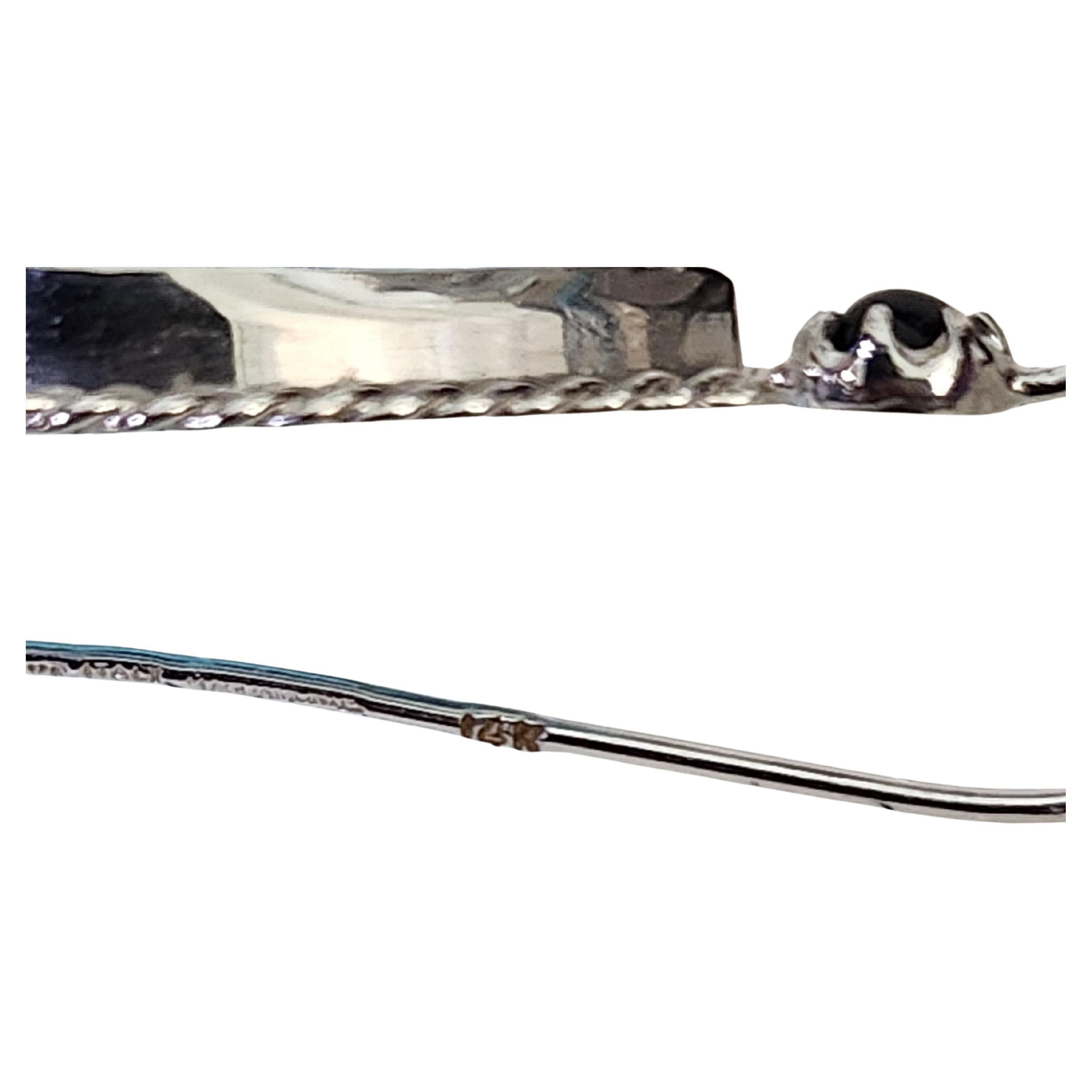 Vintage Tagliamonte Engel Gold-Ohrring im Angebot 1