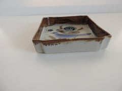 Vintage Talavera Hand Painted Ceramic Catchall Tray