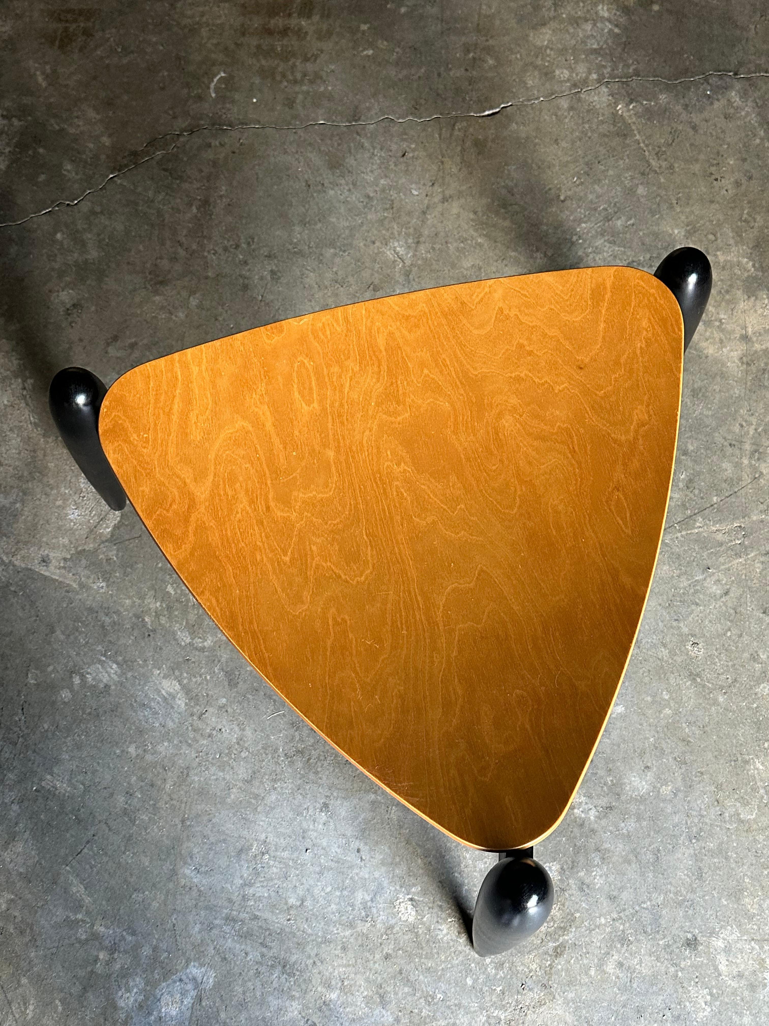 Hocker 'Tale' von Ilmari Tapiovaara (Birke) im Angebot