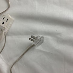 Vintage Tall White Ceramic Column Lamps