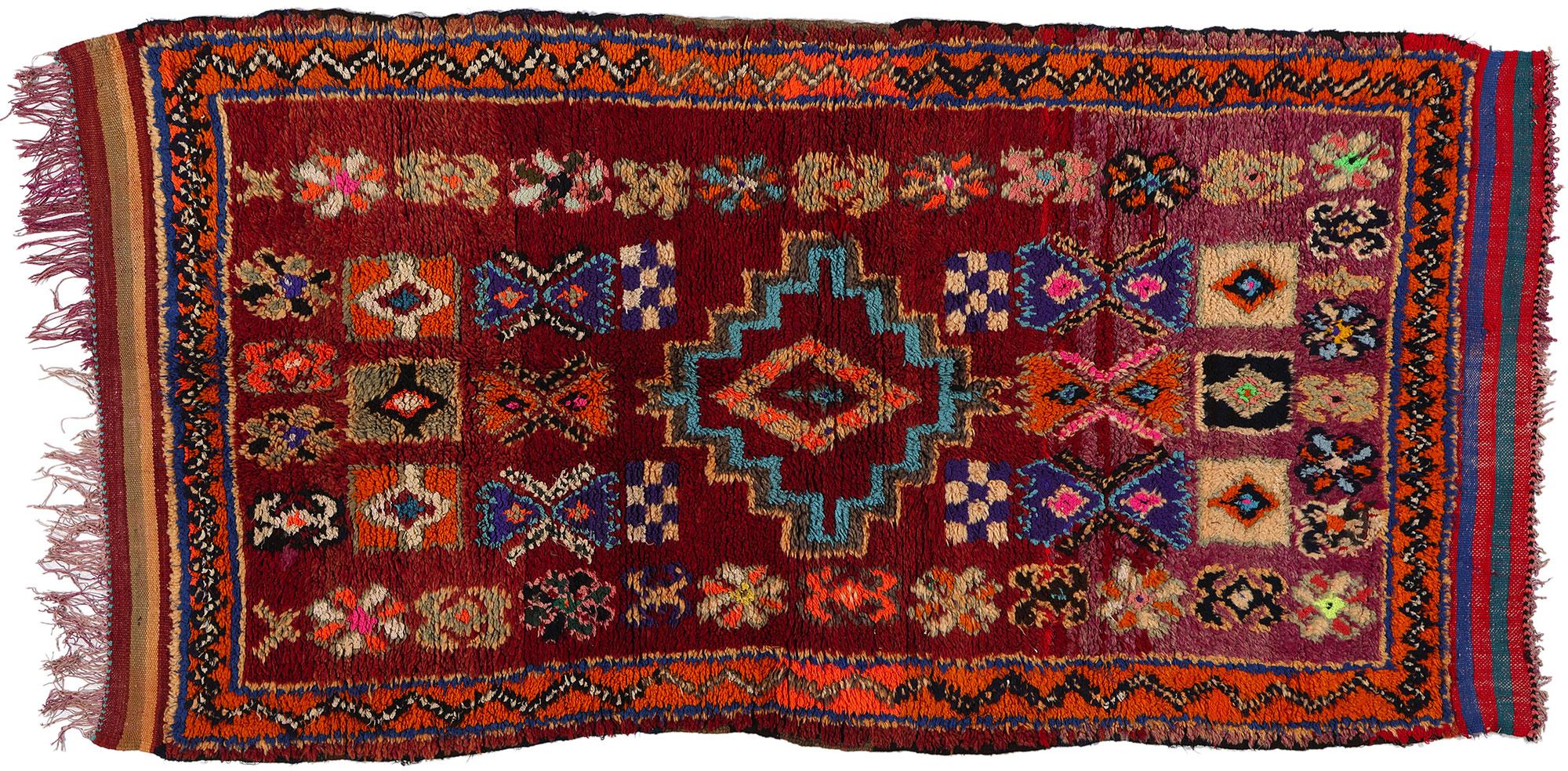 Talsint Marokkanischer Vintage-Teppich im Angebot 3
