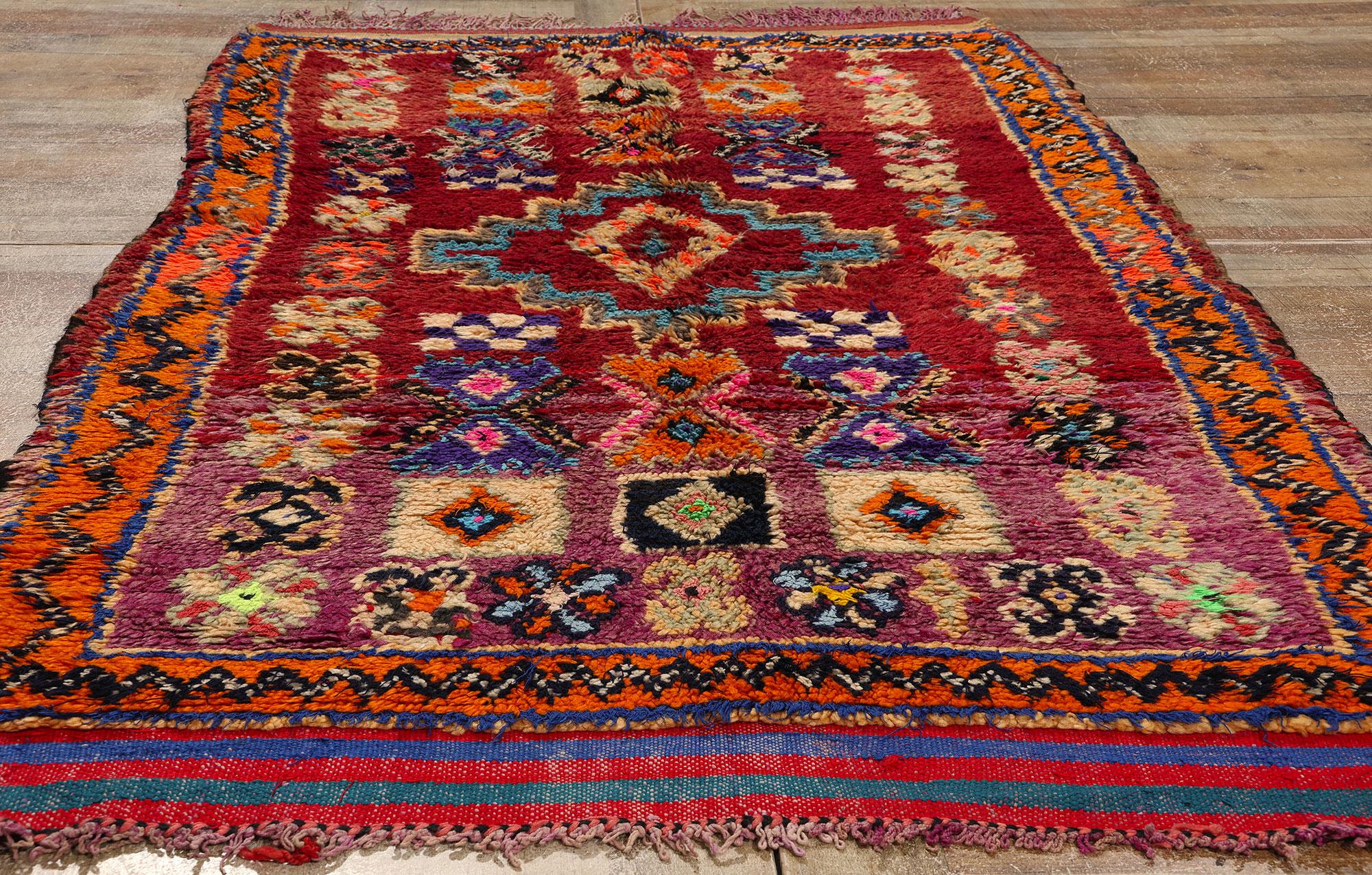 Talsint Marokkanischer Vintage-Teppich im Angebot 1