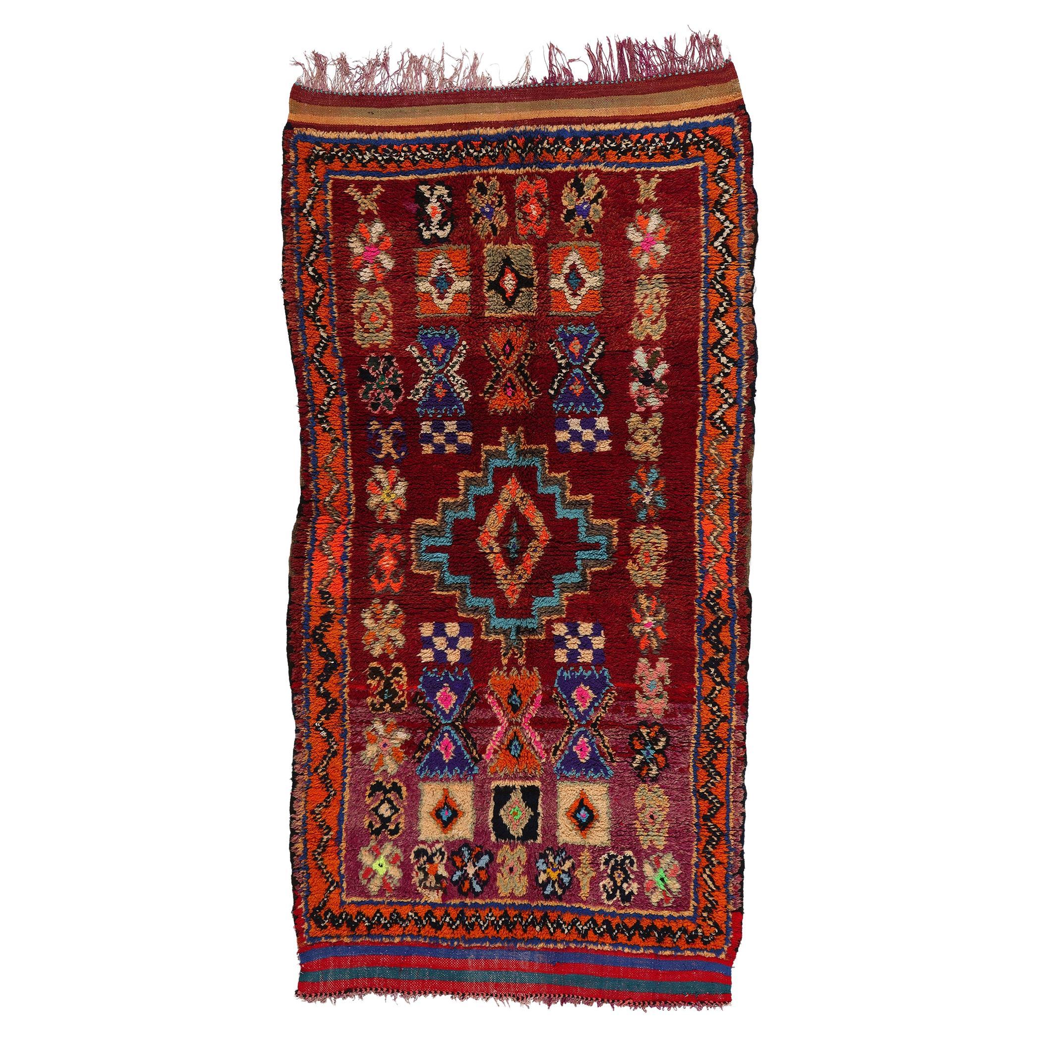 Talsint Marokkanischer Vintage-Teppich im Angebot