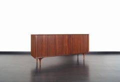 Vintage Tambour Doors Credenza by Robert Baron for Glenn of California