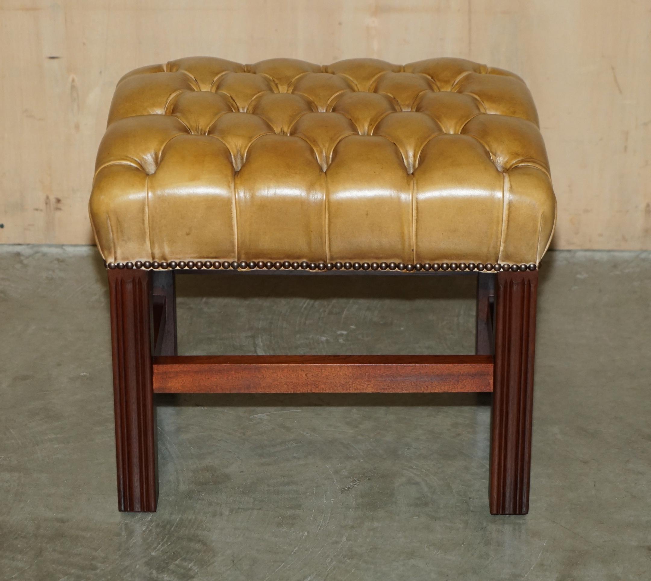 Royal House Antiques

Royal House Antiques is delighted to offer for sale this stunning, lightly restored aged tan brown leather Chesterfield tufted footstool which is part of a suite

Please note the delivery fee listed is just a guide, it covers