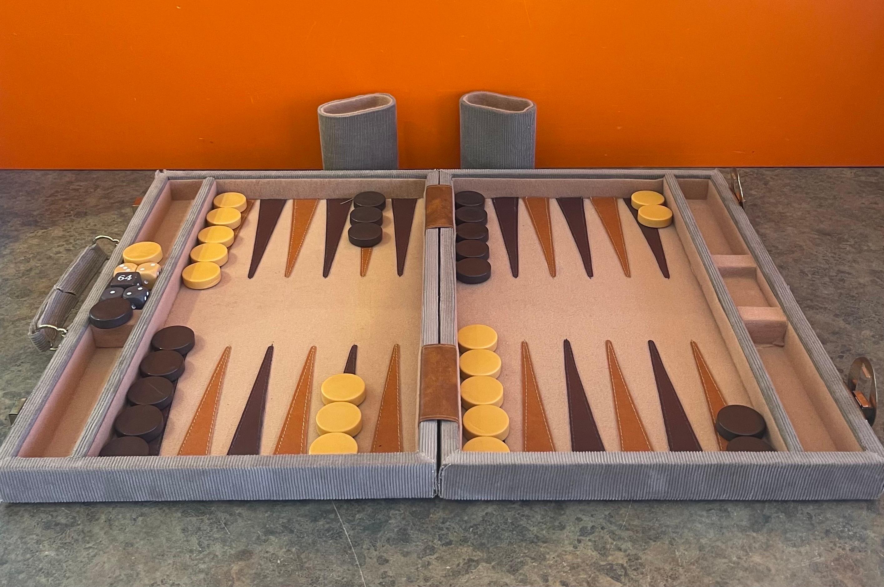 how to set up backgammon