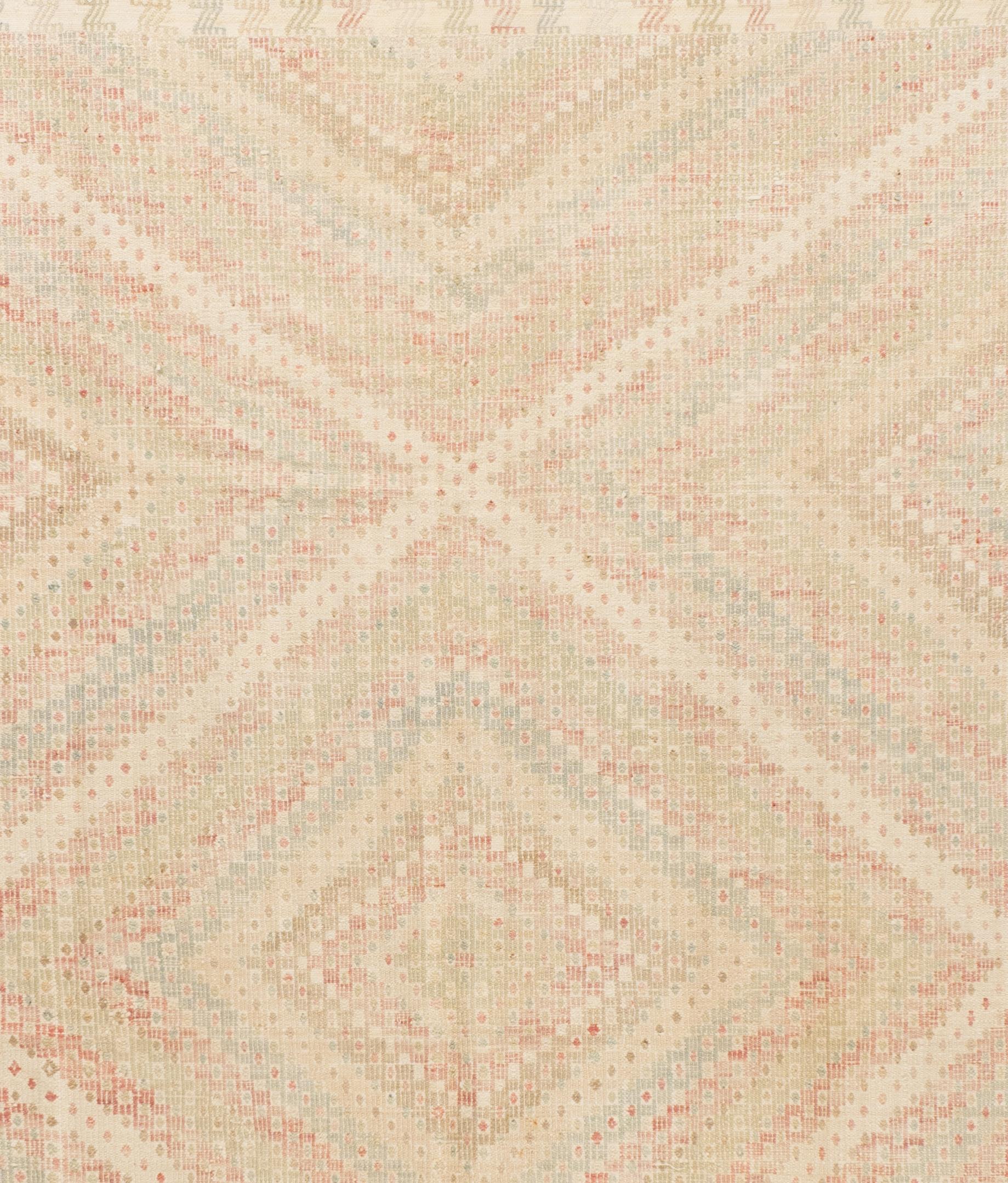 Tan Jajim Vintage Tan Jajim Teppich 6'7 X 10'4 (Wolle) im Angebot