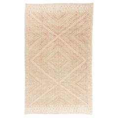 Vintage Tan Jajim Rug 6'7 X 10'4