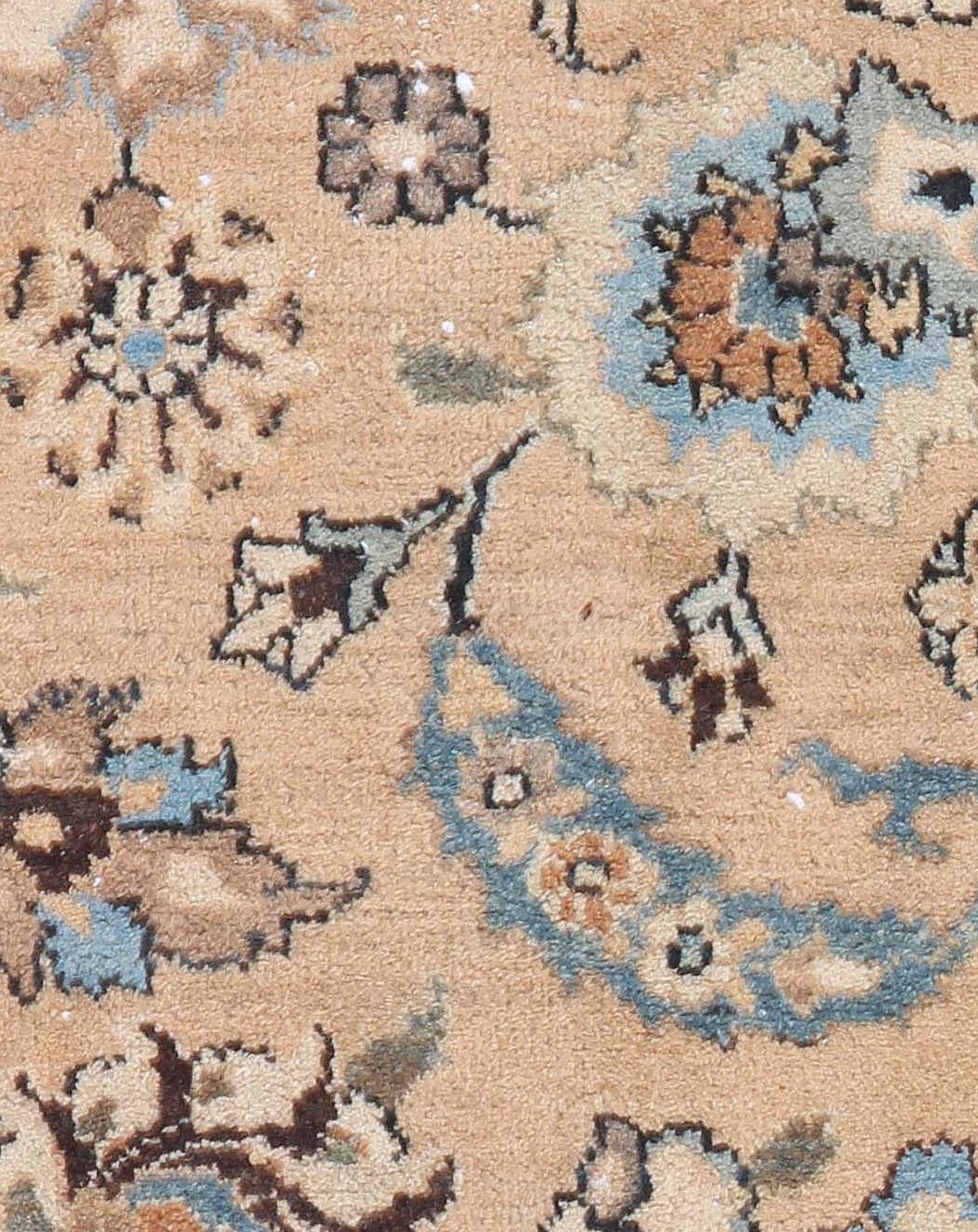 Vintage Tan Persian Meshad Rug 10'1 x 12'11 (Handgewebt) im Angebot