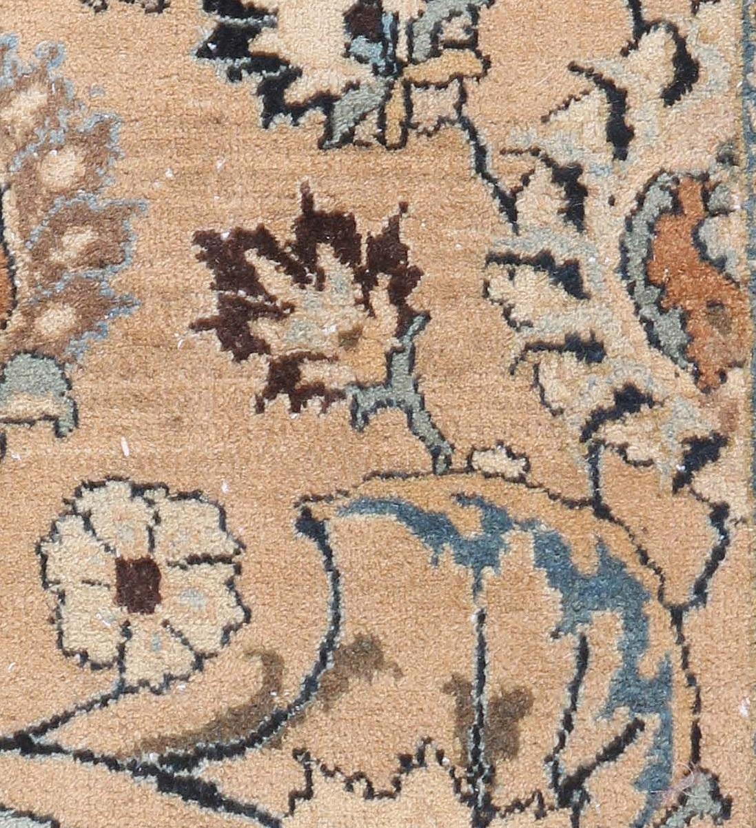 Vintage Tan Persian Meshad Rug 10'1 x 12'11 im Angebot 2