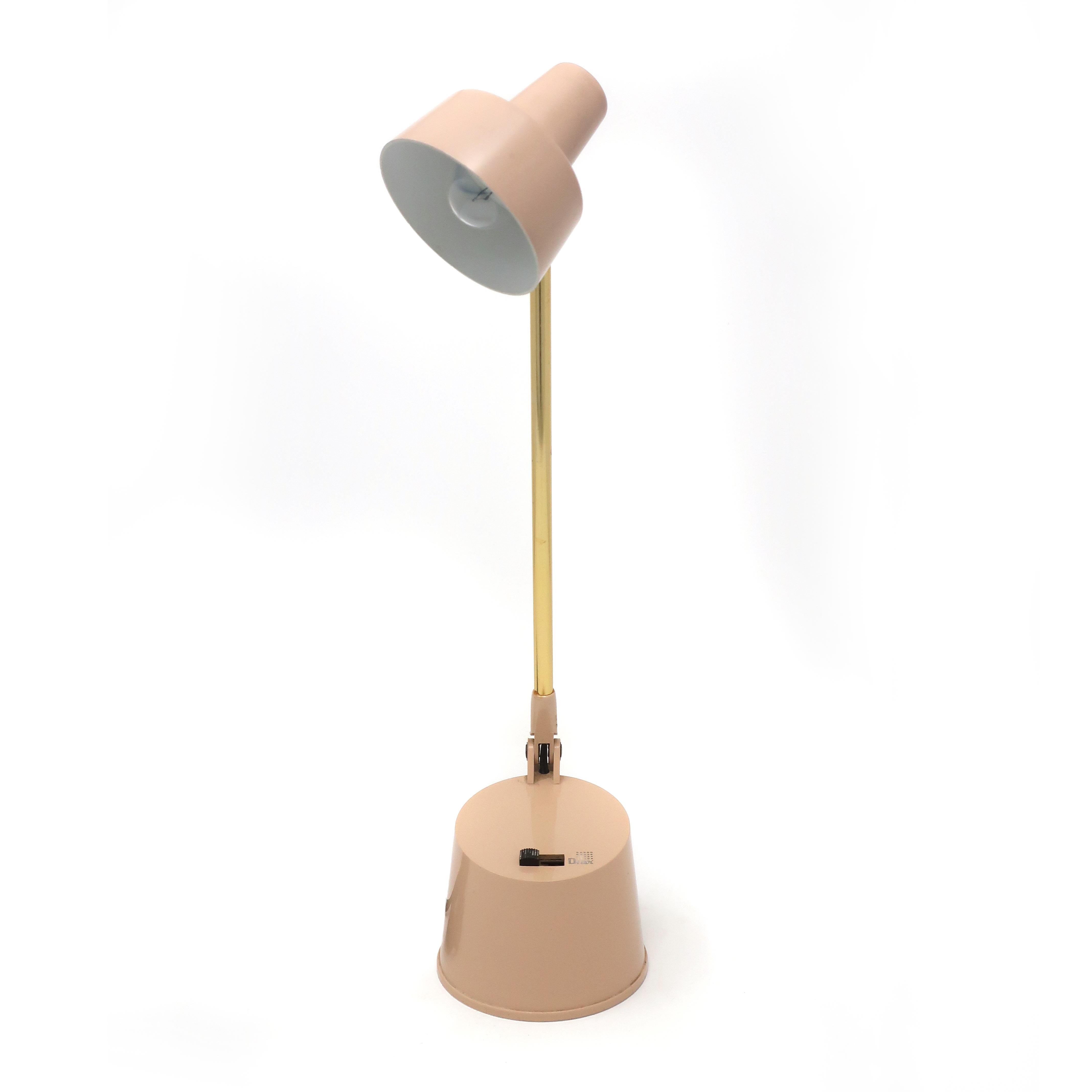 Mid-Century Modern Vintage Tan Tensor Desk Lamp