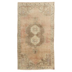 Tapis turc Oushak Vintage Tan  5'1 x 9'5