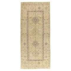 Vintage Tan Turkish Oushak Runner 4
9 x 11
3