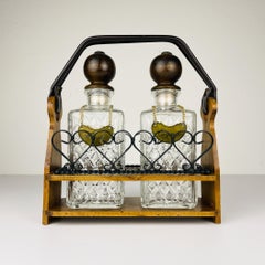 Vintage Tantalus Decanter Cognac and Whisky, Italy, 1960s