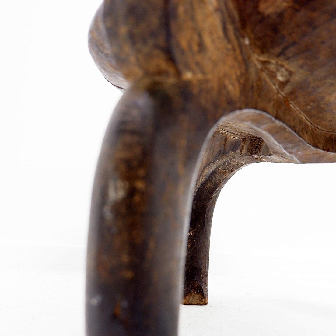 Taburete tanzano vintage, años 60 Madera en venta