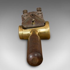 Vintage Taper Maker, English, Brass, Shipwright's Woodworking Tool, circa 1950
