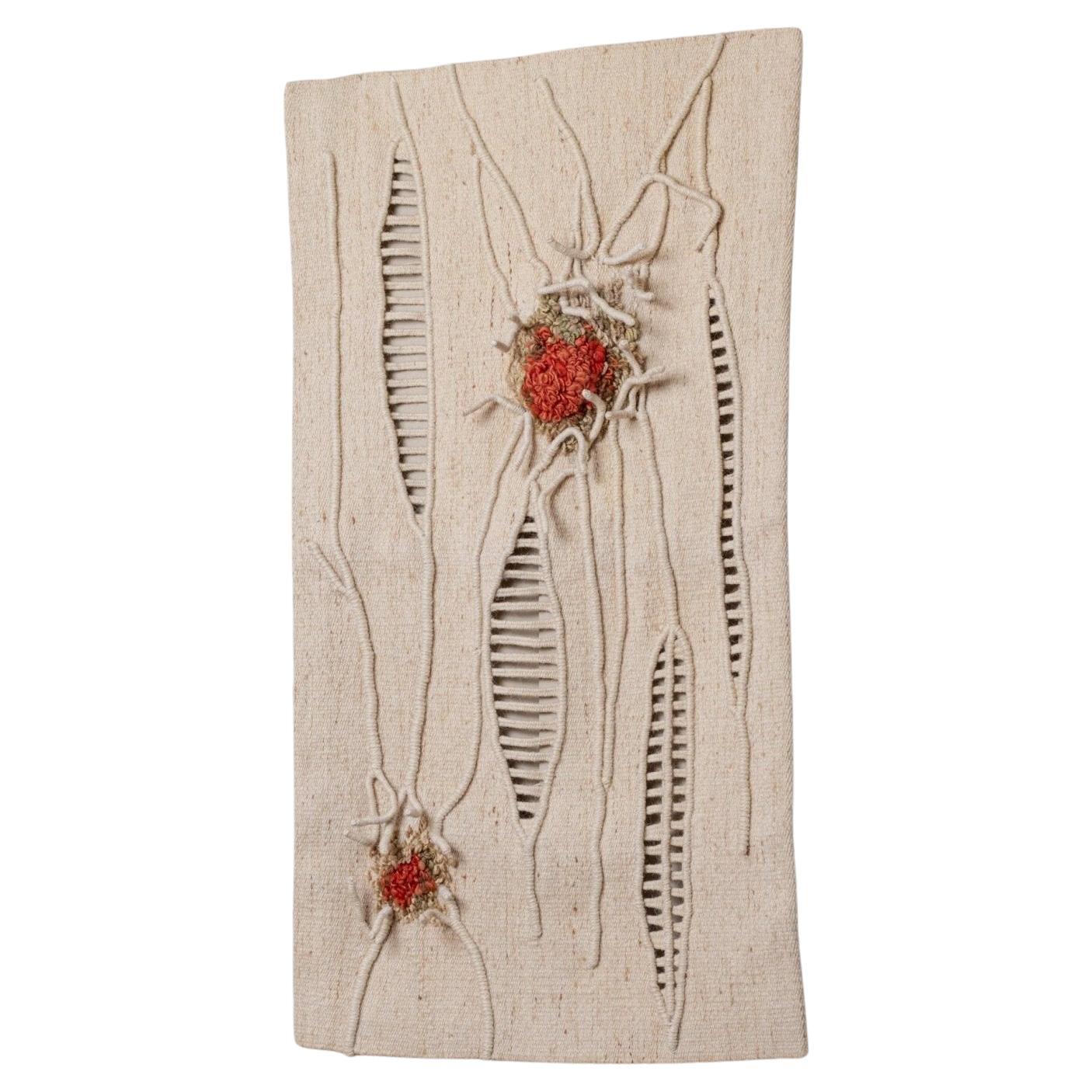 Vintage Tapestry by Liselotte Hofmeister, Tapestry Mid Century, 1970s