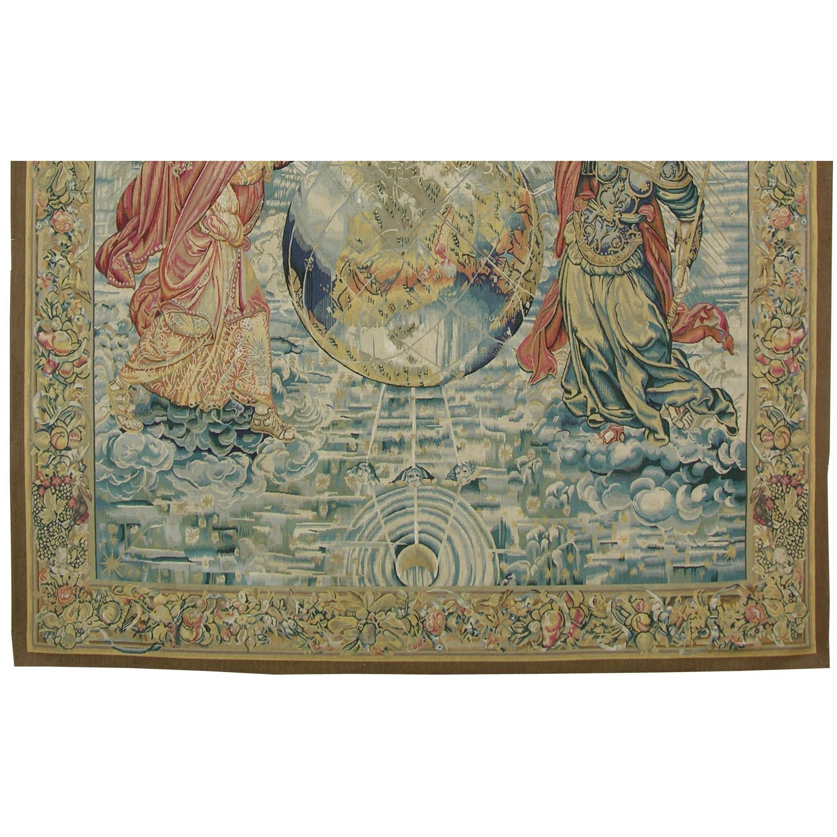 Vintage Wandteppich, der eine königliche Zeremonie darstellt 7' X 8' (Unbekannt) im Angebot