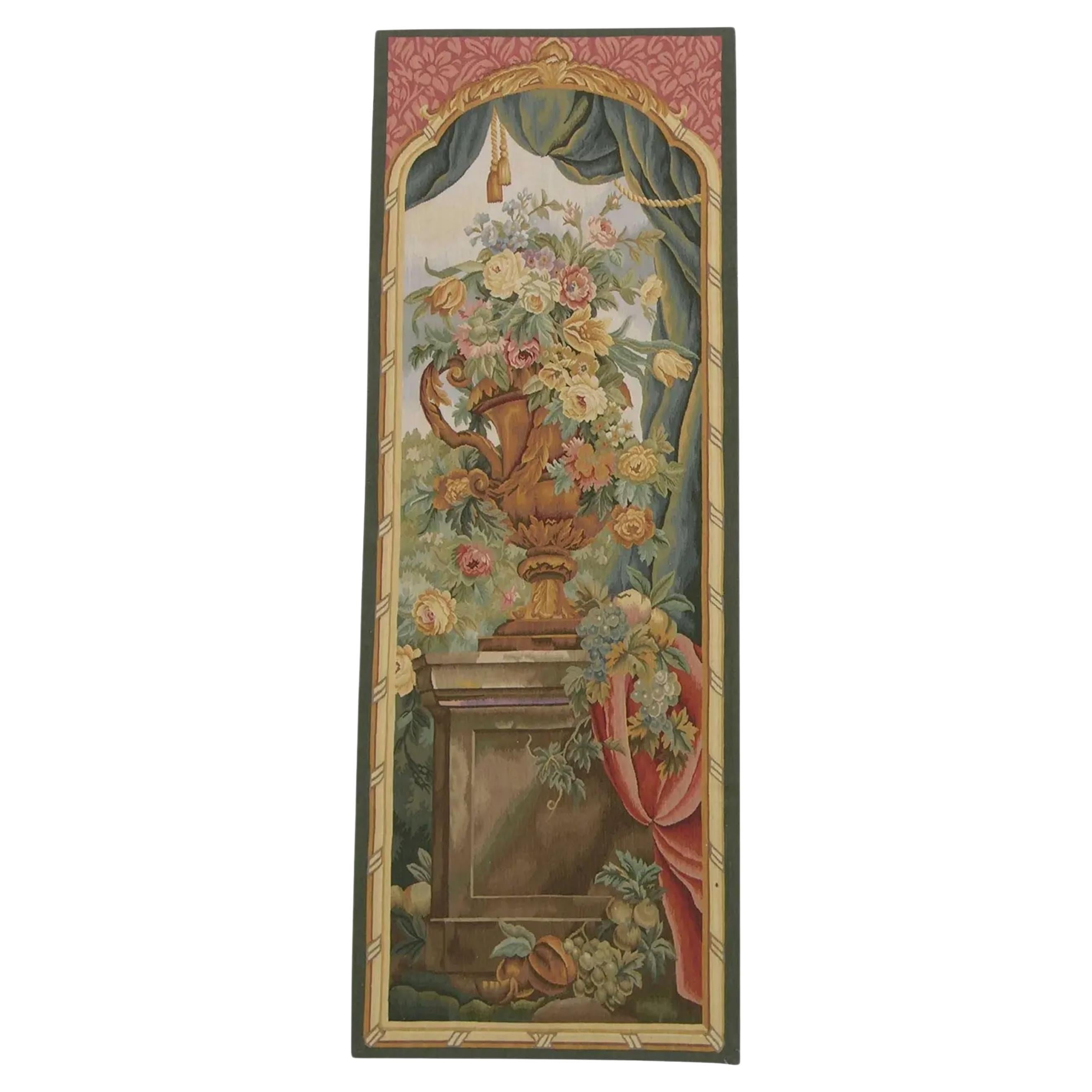 Wandteppich mit der Darstellung einer königlichen Vase 6.2X2.3 im Angebot