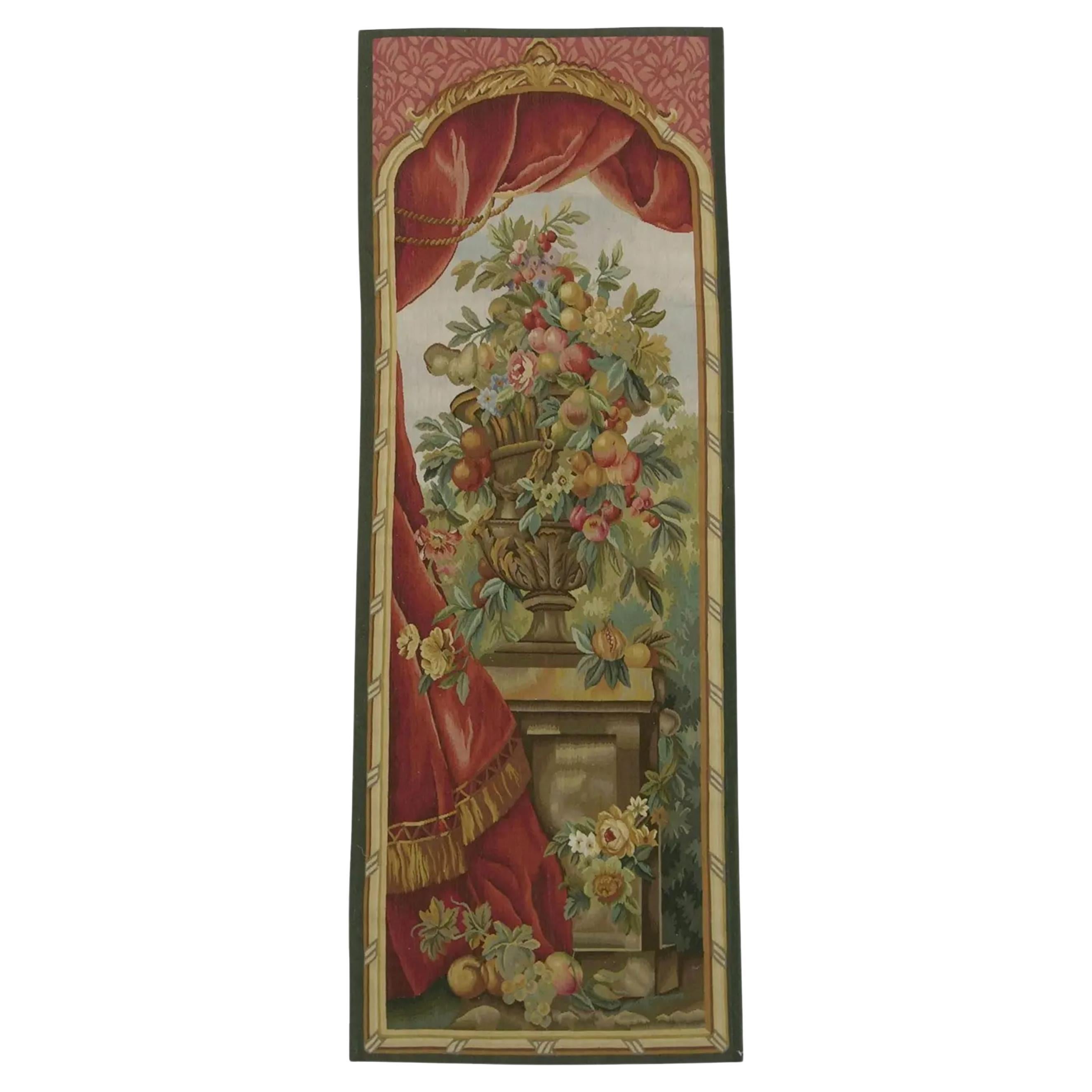 Wandteppich mit der Darstellung einer königlichen Vase 6.2X2.3
