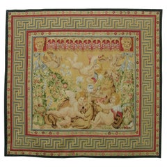 Vintage Tapestry Depicting Angels