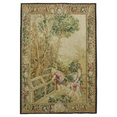 Used Tapestry Depicting Greenhouse 7.3X5.0