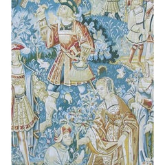 Tapiz Vintage que Representa a la Realeza 6.0X6.11